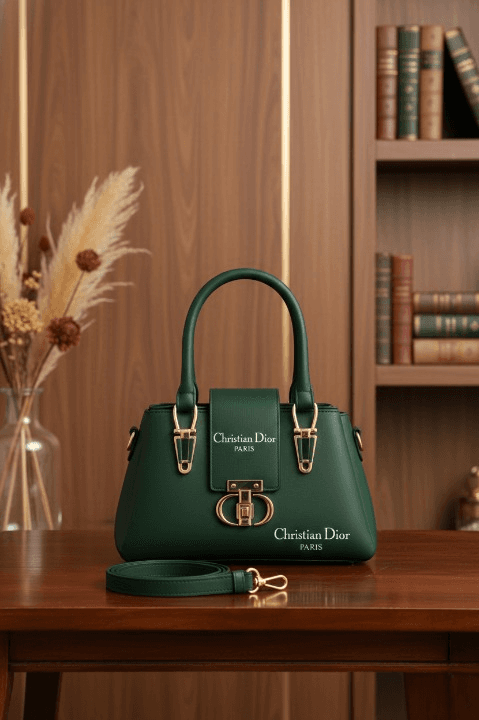 Paris Signature Tote | Green